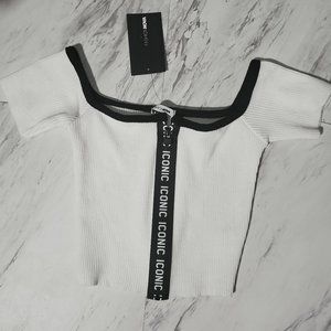 Fashion Nova ICONIC Crop Top